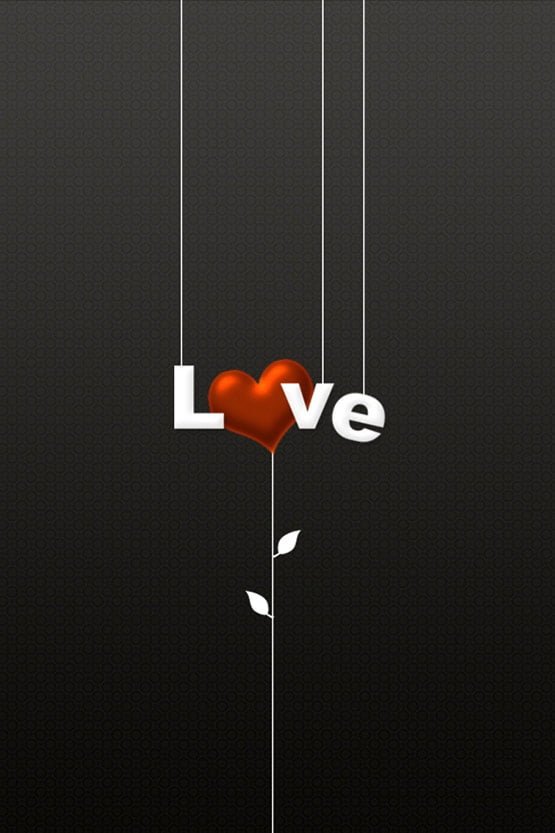 Love iPhone 4 Wallpaper