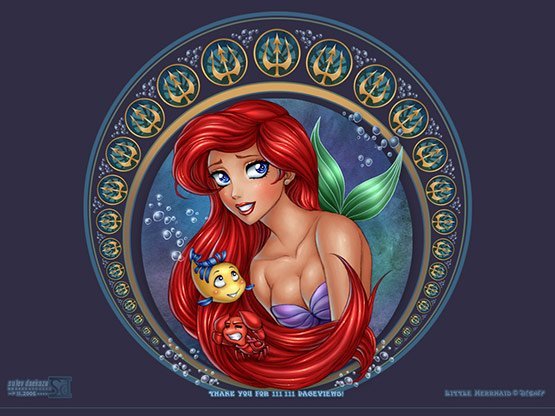 little mermaid wallpaper. 15 LittleMermaid Wallpaper in