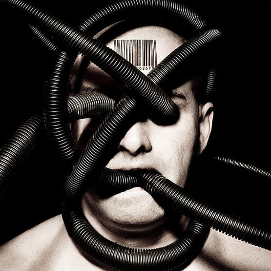Never a Machine, Bizarre Photo Manipulation of Self Portrait