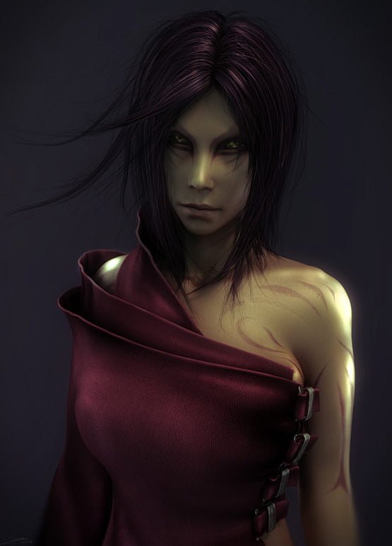 06 of 10, Astonishing CG Female Characters from 3D Artist