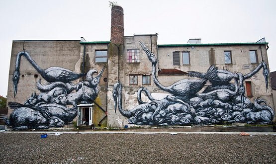 1721 in Graffiti Street Art of Animals