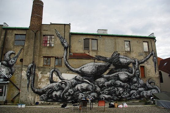 1722 in Graffiti Street Art of Animals