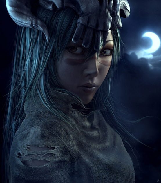 09 of 10, Astonishing CG Female Characters from 3D Artist