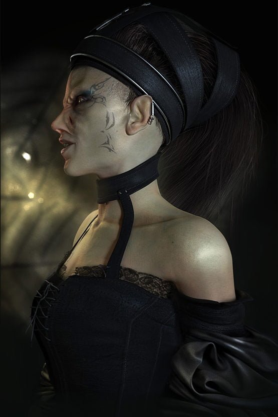 10 of 10, Astonishing CG Female Characters from 3D Artist