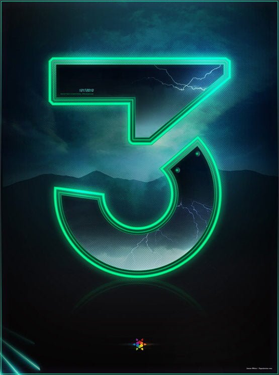 Tron Legacy Countdown Poster 3