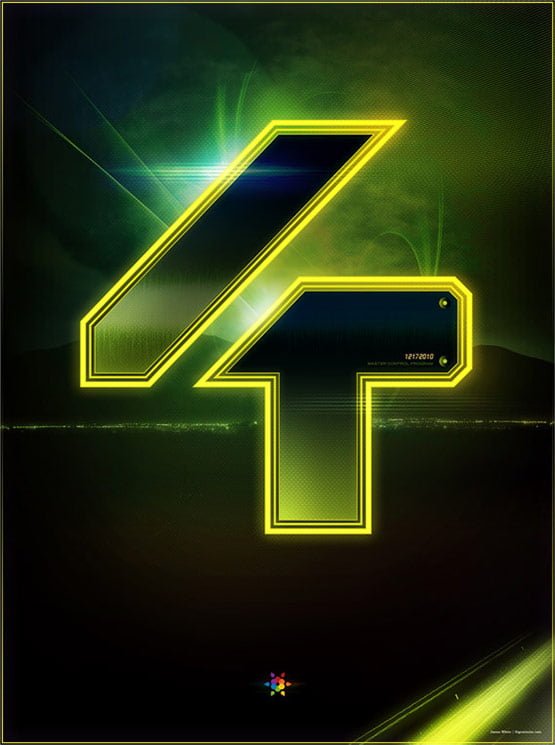 Tron Legacy Countdown Poster 4