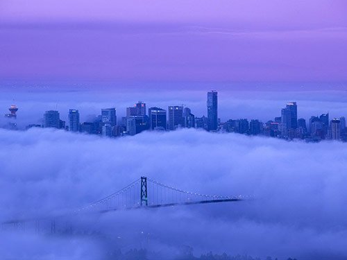 04 lions gate bridge vancouver fog in 30 Best Hand Picked Wallpapers from 