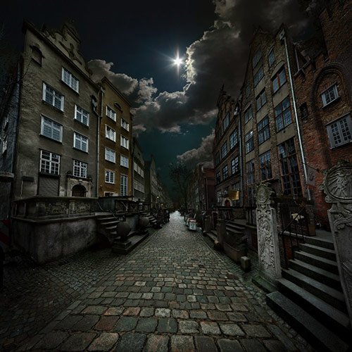 mariacka street in 22 Impressive Examples of Dark Photography