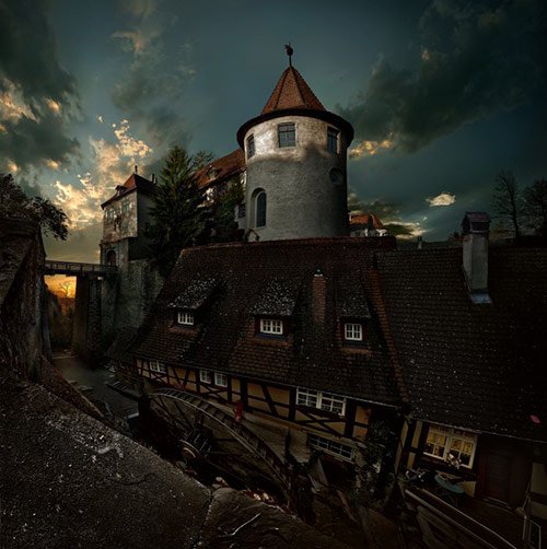 meerseburg watermill in 22 Impressive Examples of Dark Photography
