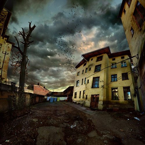 suspended in dusk in 22 Impressive Examples of Dark Photography