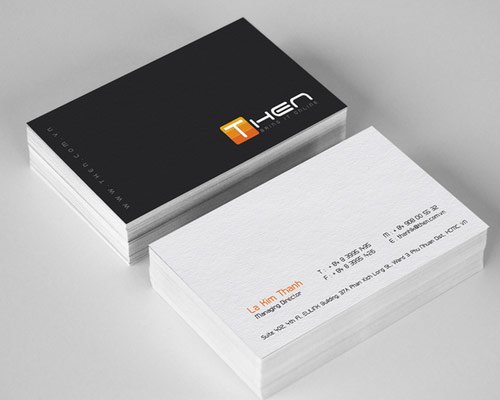 Then Business Card Design