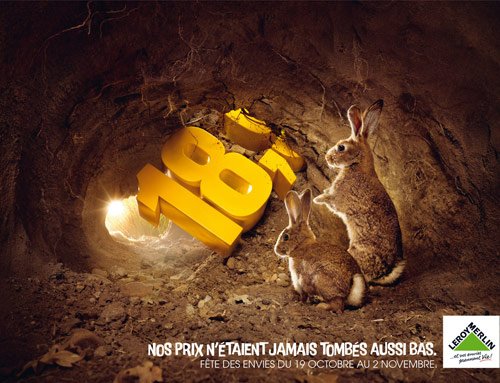 05 Price Drop in 40 Creative Advertisements Using Animals