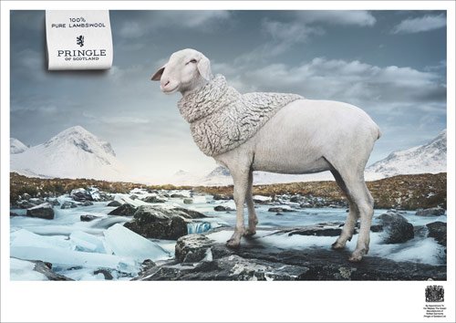 11 Pure Lambswool in 40 Creative Advertisements Using Animals