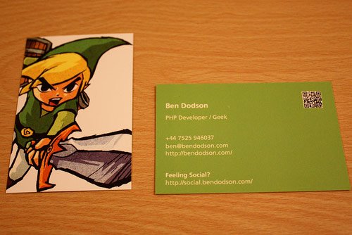 Wind Waker - MOO Business Cards