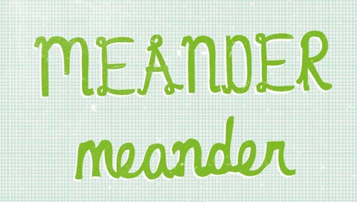 16 meander free font in 35 Totally New Free Fonts for your Designs