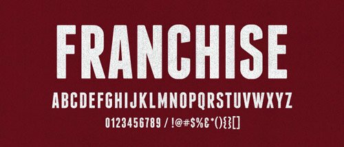 30 franchise free font 30 franchise free font in 35 Totally New Free Fonts for your Designs