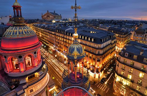 Boulevard Haussmann, Paris - Beautiful Pictures of Paris, France