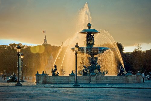 Paris Fountain - Beautiful Pictures of Paris, France