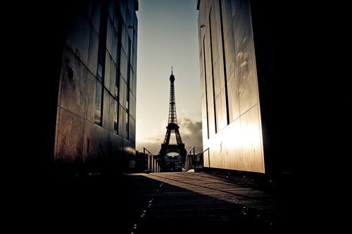 Tunnel of Light, Paris - Beautiful Pictures of Paris, France
