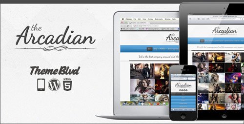 The Arcadian Responsive WordPress Theme - New Portfolio WordPress Themes from ThemeForest