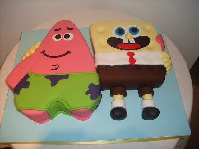 11 bolo sponge bob e patrick 11 bolo sponge bob e patrick in 40 Creative Cake Designs Which Will Make You Look Twice