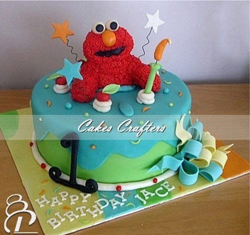 13 elmo cake in 40 Creative Cake Designs Which Will Make You Look Twice