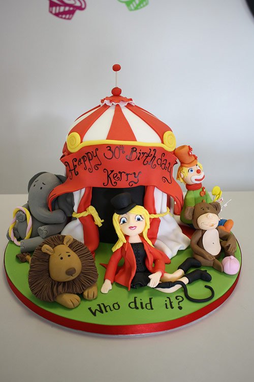 30 cake circus theme in 40 Creative Cake Designs Which Will Make You Look Twice