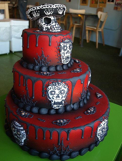 36 day of the dead cake in 40 Creative Cake Designs Which Will Make You Look Twice