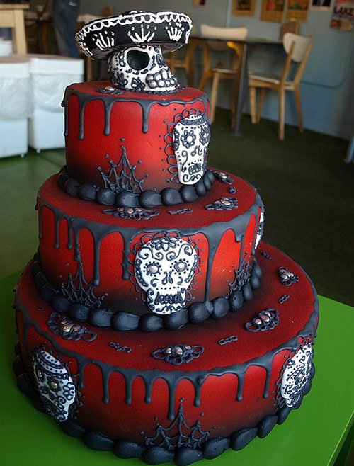 36 day of the dead cake 36 day of the dead cake in 40 Creative Cake Designs Which Will Make You Look Twice