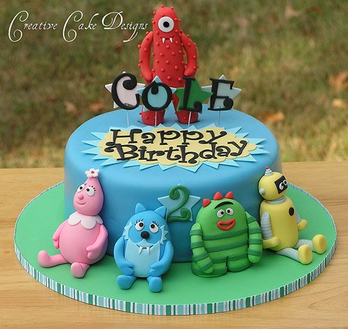 5 yo gabba gabba 5 yo gabba gabba in 40 Creative Cake Designs Which Will Make You Look Twice