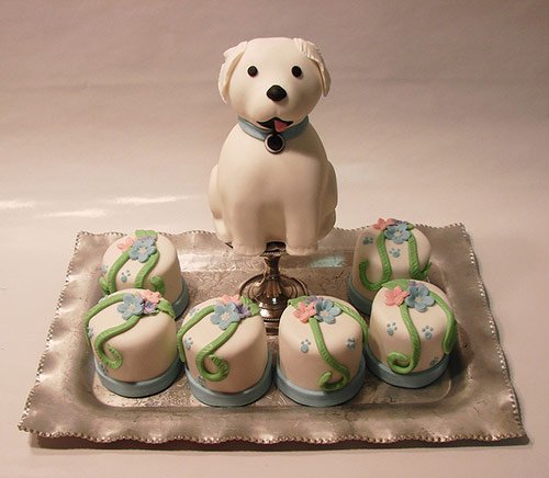 8 Puppy Cakelet 8 Puppy Cakelet in 40 Creative Cake Designs Which Will Make You Look Twice