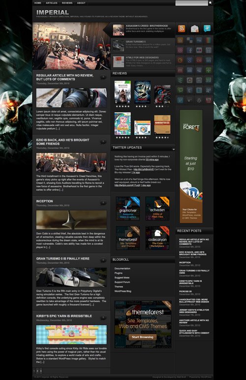 Imperial - Great Magazine WordPress Theme - great magazine wordpress themes