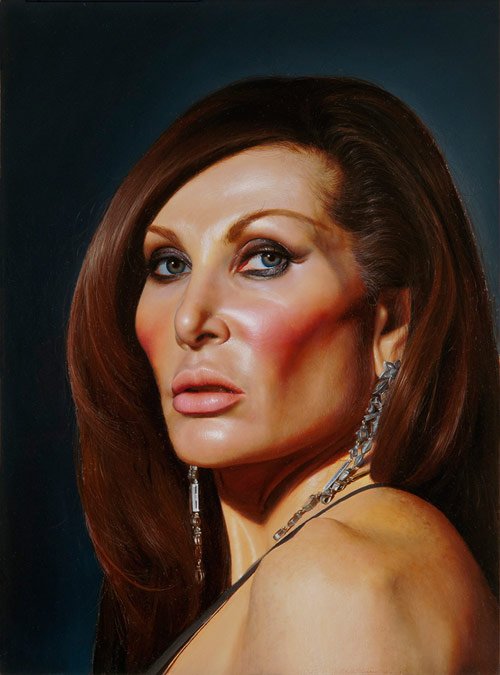 tracey oil painting in Hyper Realistic Oil Paintings by Bryan Drury