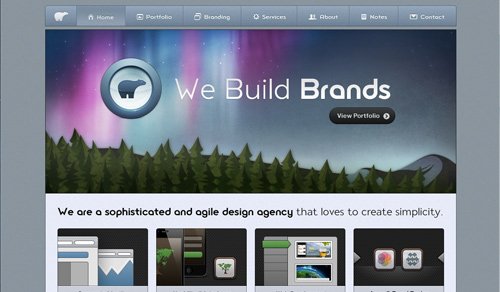 Cool Landscape Background Cool Landscape Backgrounds in Website Design
