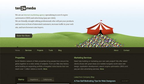 Cool Landscape Background Cool Landscape Backgrounds in Website Design