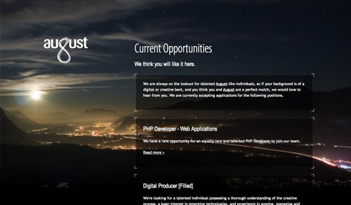 Cool Landscape Backgrounds in Website Design