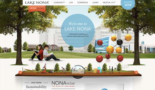 Cool Landscape Background Cool Landscape Backgrounds in Website Design