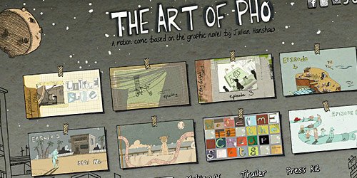 theartofpho in 30 Creative Flash Websites for Inspiration
