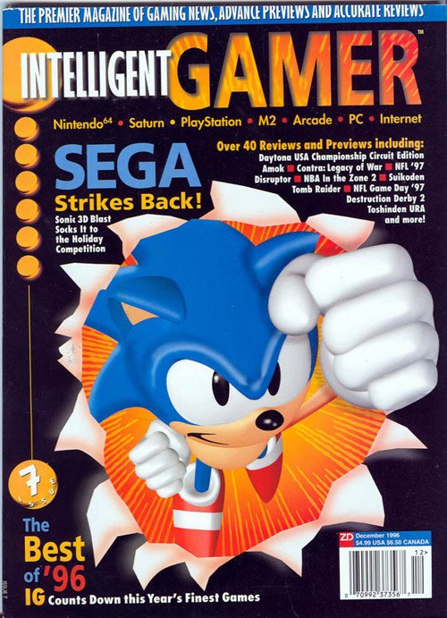 Intelligent Gamer Games Magazine Cover