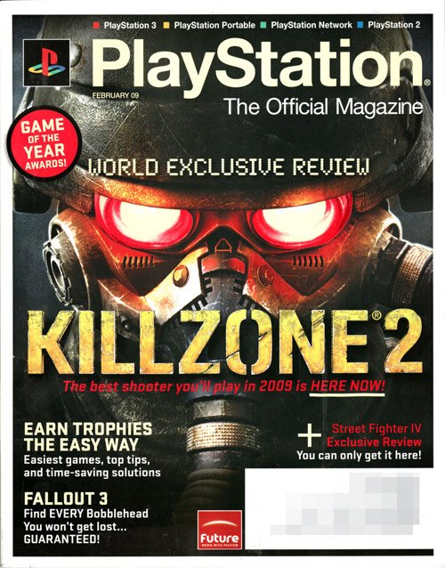 PlayStation Game Magazine Cover