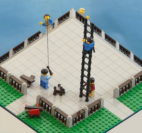 lego optical illusions