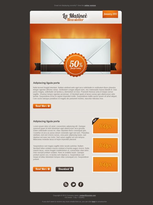design newsletter