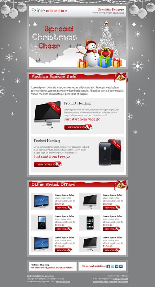 Newsletter Design Showcase