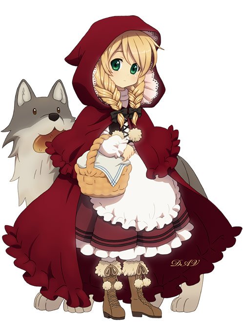 red riding hood artworks