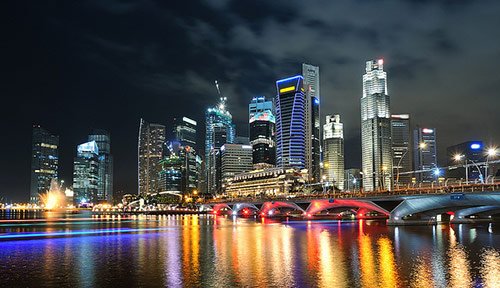35 singapore river sparkling night in 40 Beautiful Pictures of Singapore