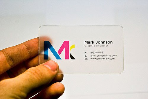 businesscards21 in 23 Transparent Business Cards