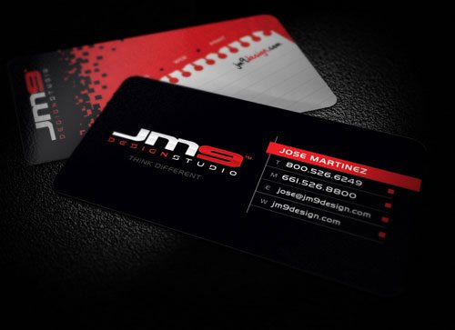 Business Card for JM9 Design Studio