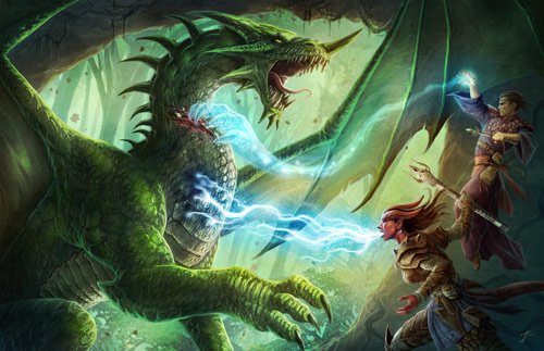 Inspiring Digital Illustrations Of Dragons