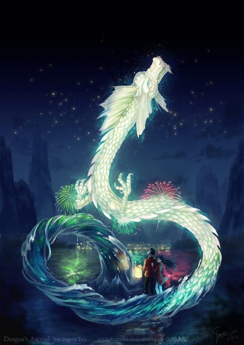 Inspiring Digital Illustrations Of Dragons