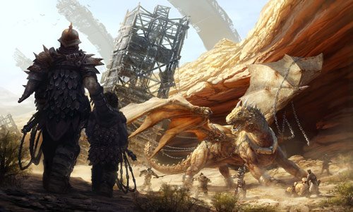 Inspiring Digital Illustrations Of Dragons